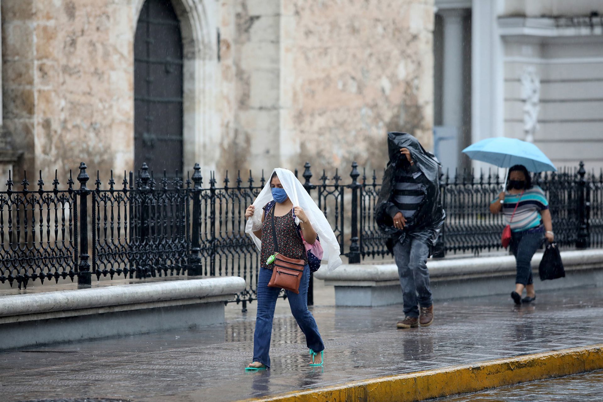 Prevén lluvias intensas en el sureste de México, principalmente en Chiapas, Yucatán y Quintana Roo