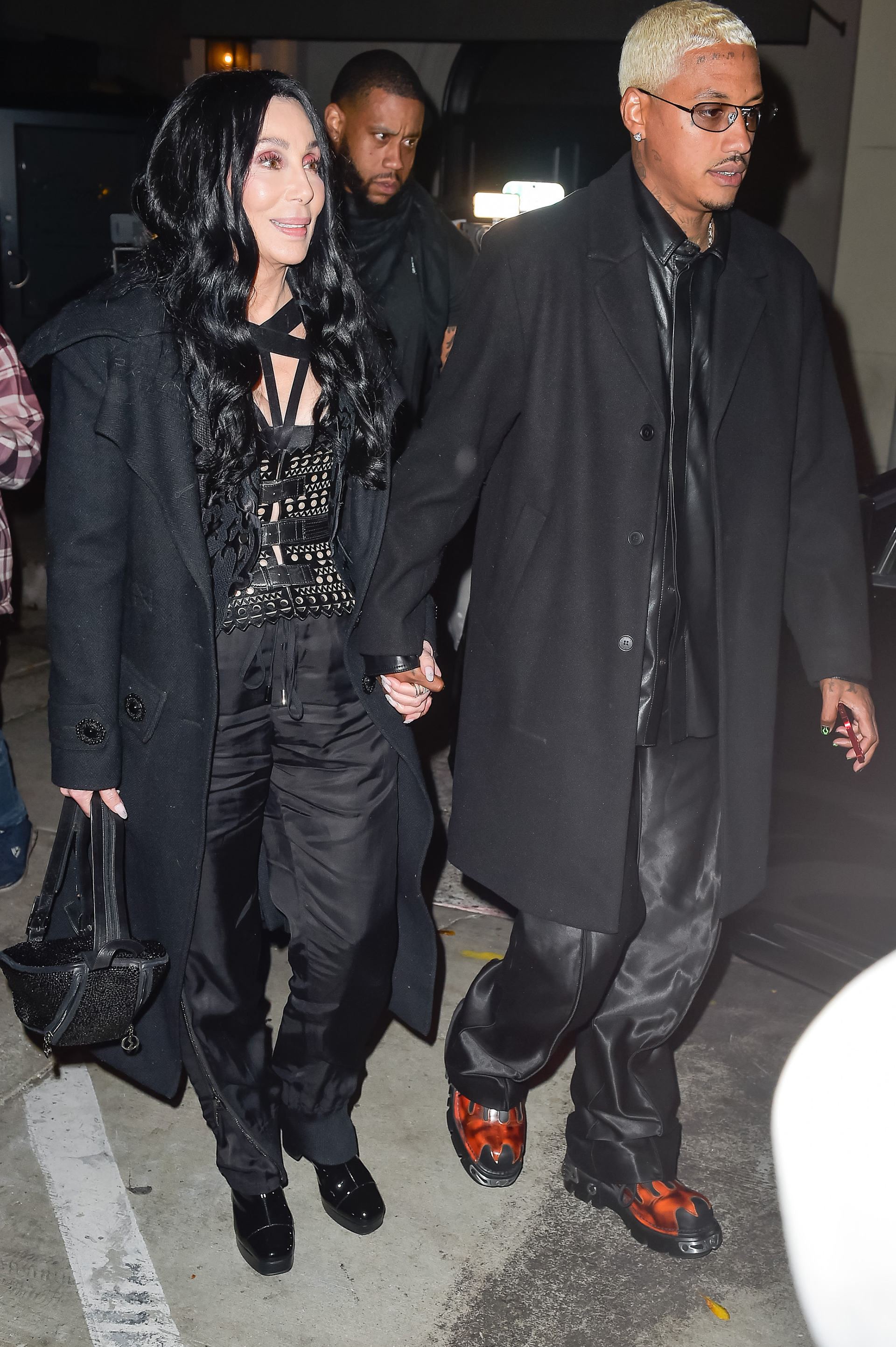 Cher con su nuevo novio, Alexander "A.E." Edwards (Getty Images)