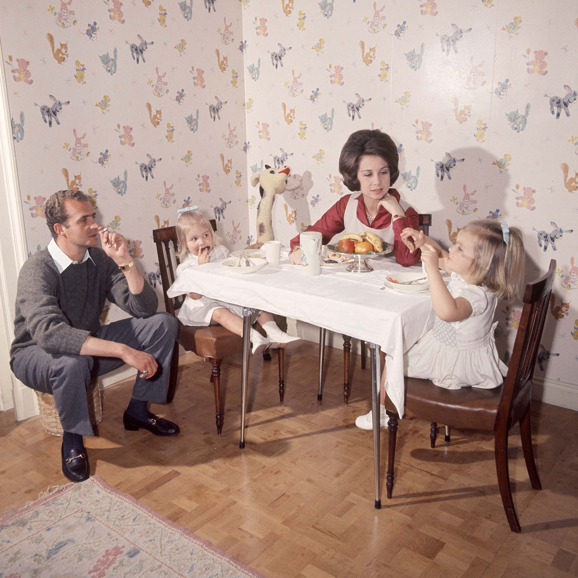 Imágenes de la vida en familia cuando aún Felipe no había nacido (Shutterstock)