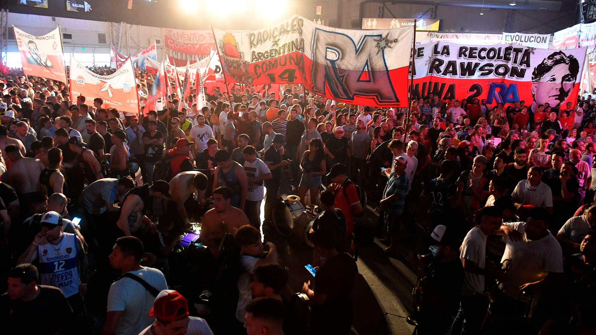 El acto en Costa Salguero congregó a militantes y referentes radicales de todo el país