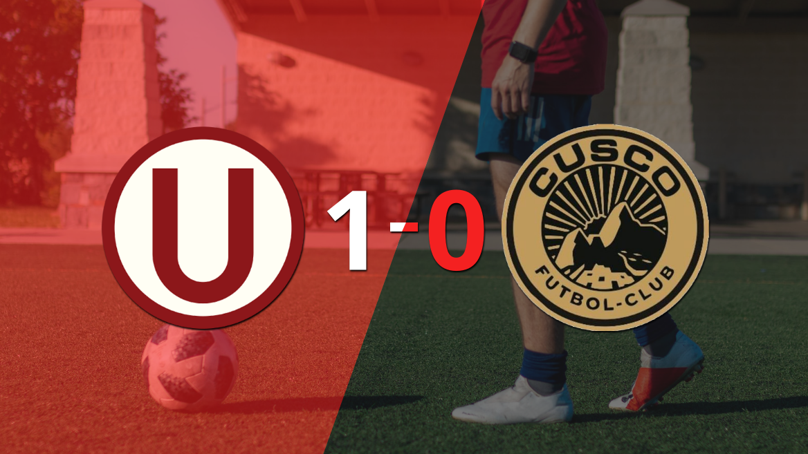 Con lo justo, Universitario venció a Cusco FC 1 a 0 en Monumental de la U