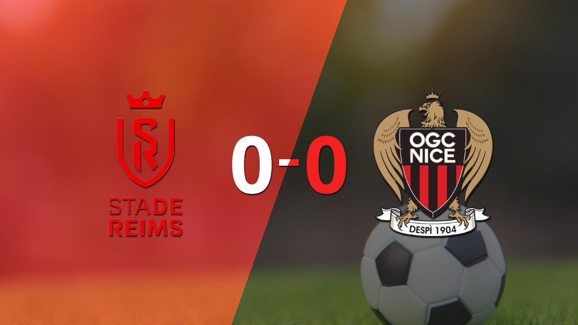 Stade de Reims y Nice terminaron sin goles
