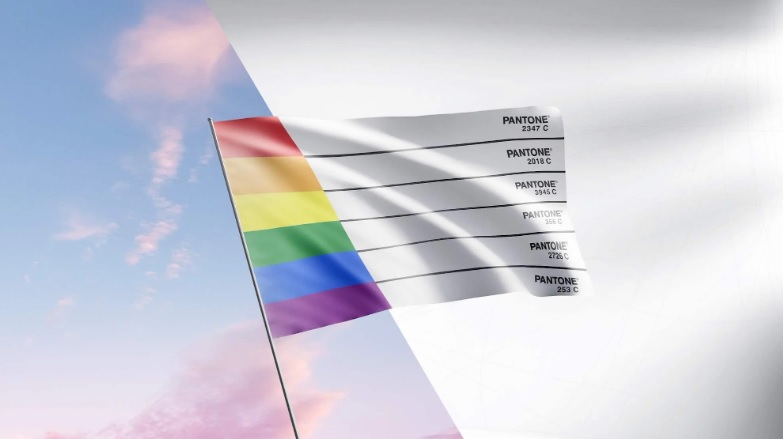 Crean nueva versión de la bandera LGBT+ para protestar en contra de la homofobia en el mundial de fútbol de Qatar 2022