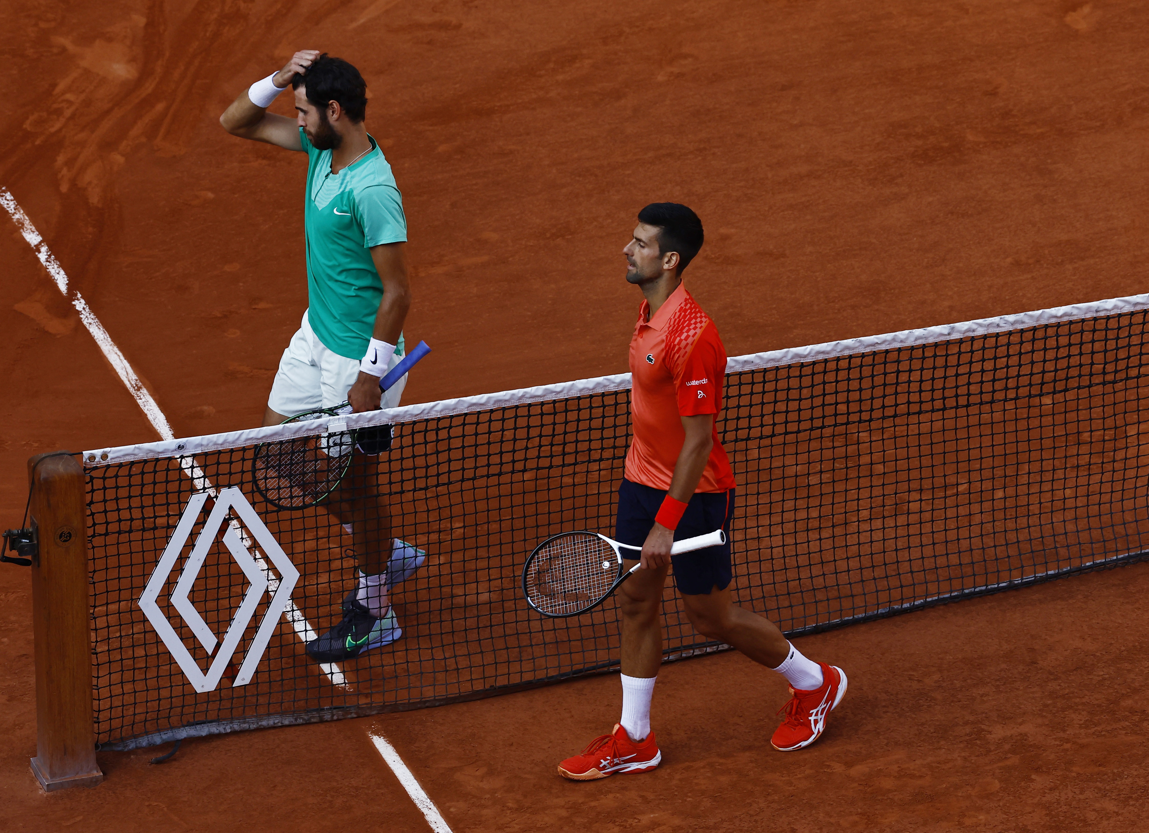 Novak Djokovic viene de superar a Karen Khachanov (Foto: Reuters/Clodagh Kilcoyne)