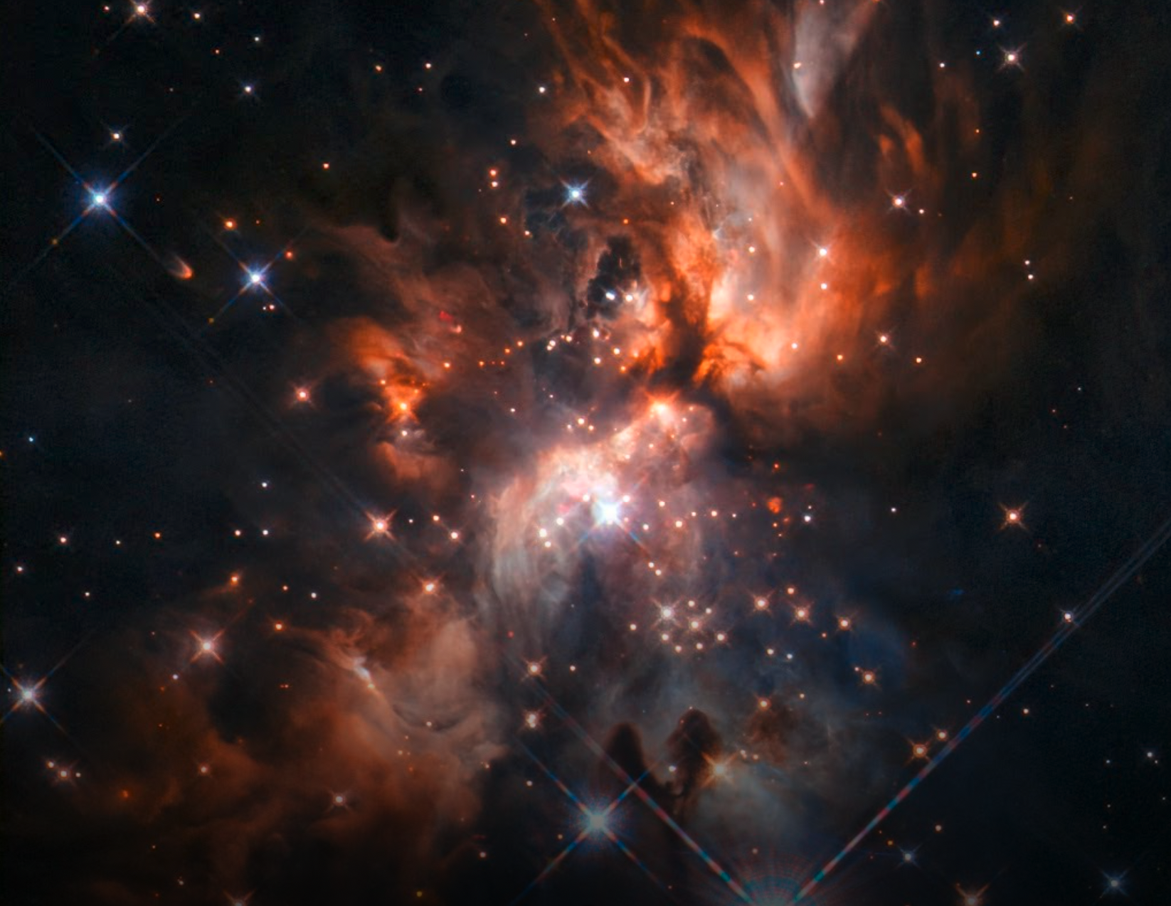 Fotos vom James-Webb-Teleskop.  (Foto: NASA/Google Arts & Culture)