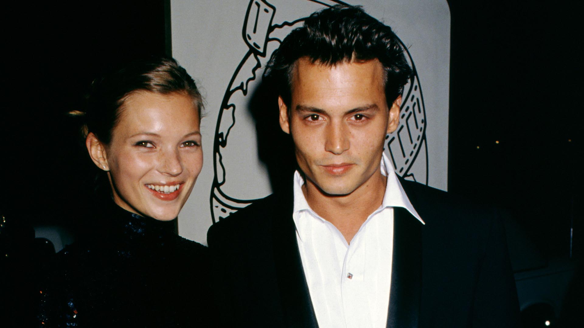 La prensa británica bautizó de inmediato a la historia entre Depp y Moss, que estuvieron juntos entre 1994 y 1998, como un “romance cocainómano” (Ron Davis/Getty Images)