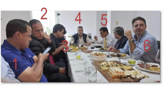 Foto confirma que el comandante general de la Policía estuvo en una reunión con 'El español'.