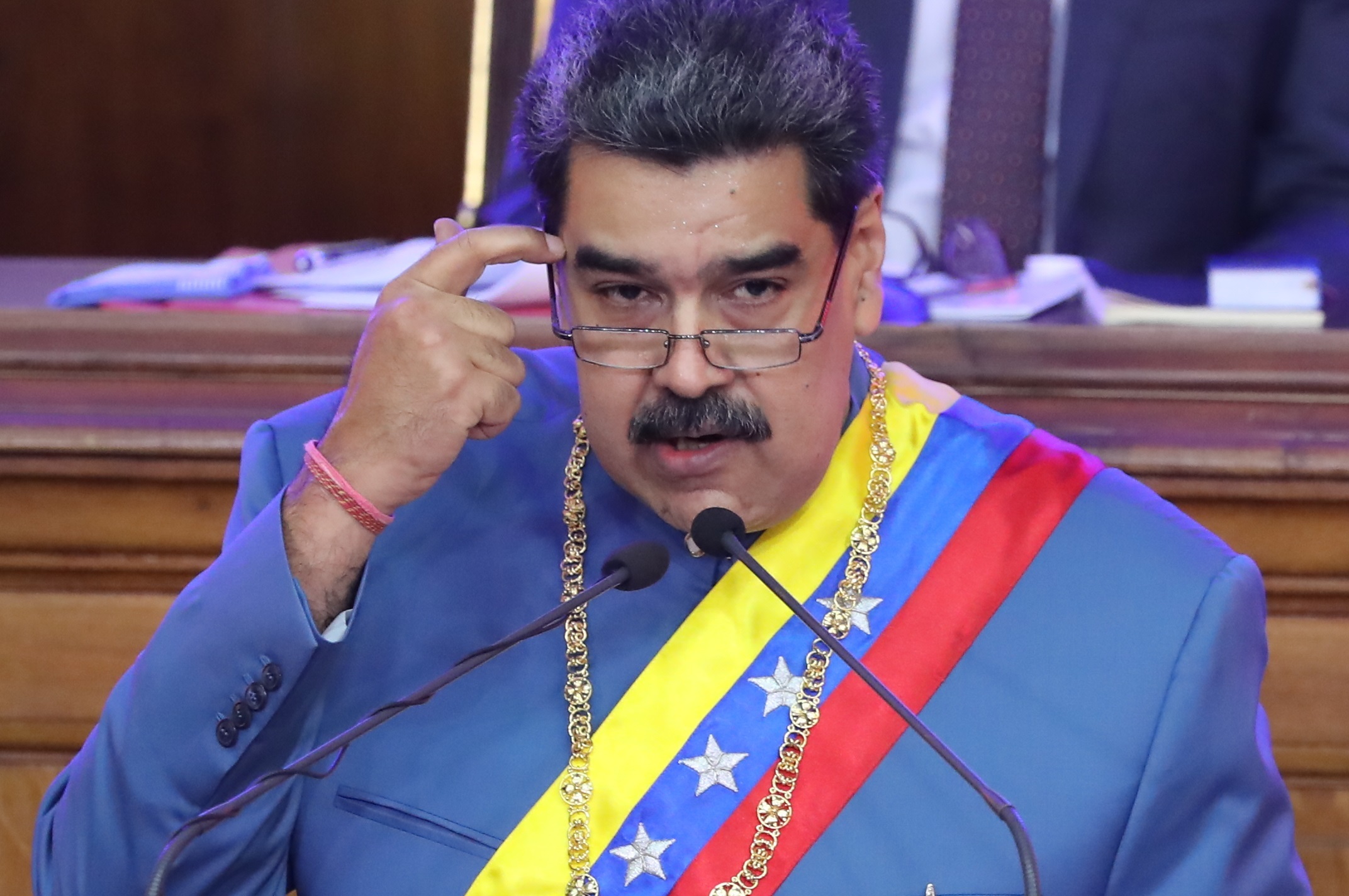 El dictador de Venezuela, Nicolás Maduro. EFE/ Miguel Gutiérrez/Archivo
