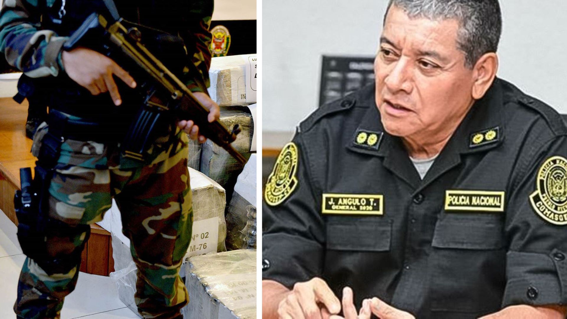 Comandante General de la PNP reconoce que sí hay efectivos que han abastecido de armas al narcotráfico