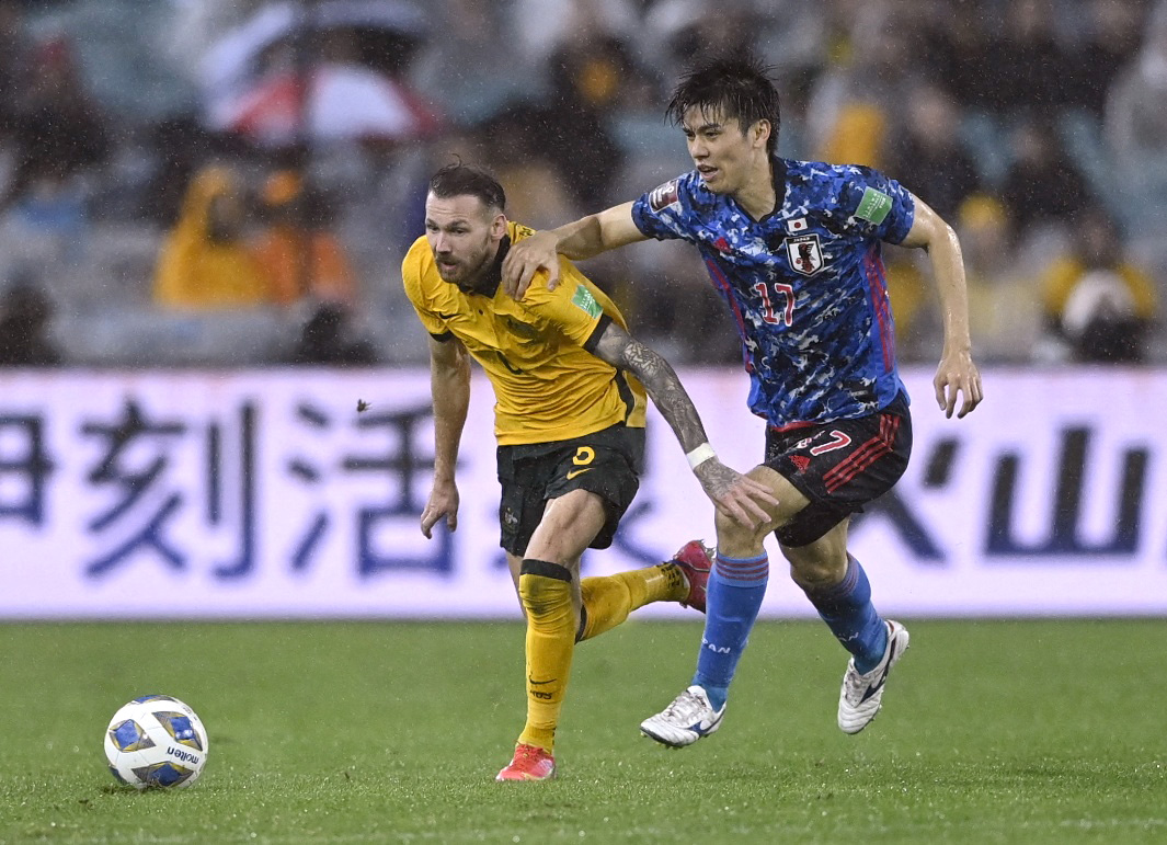 Japón se impuso 2-0 a Australia y logró el pasaje al Mundial (Foto: REUTERS)