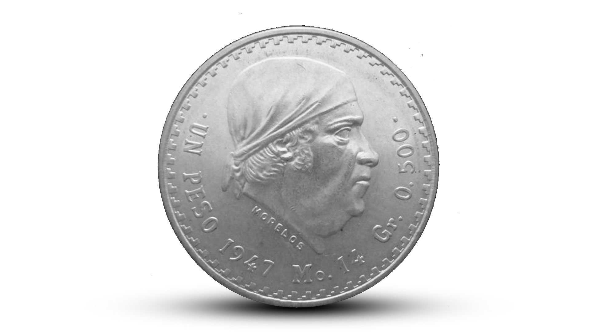 Moneda de plata Ley 500. (Foto: Infobae)