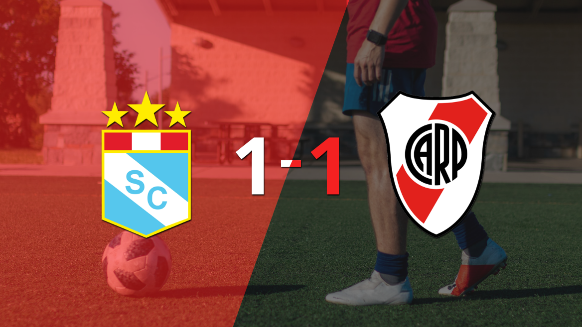 Reparto de puntos en el empate a uno entre Sporting Cristal y River Plate