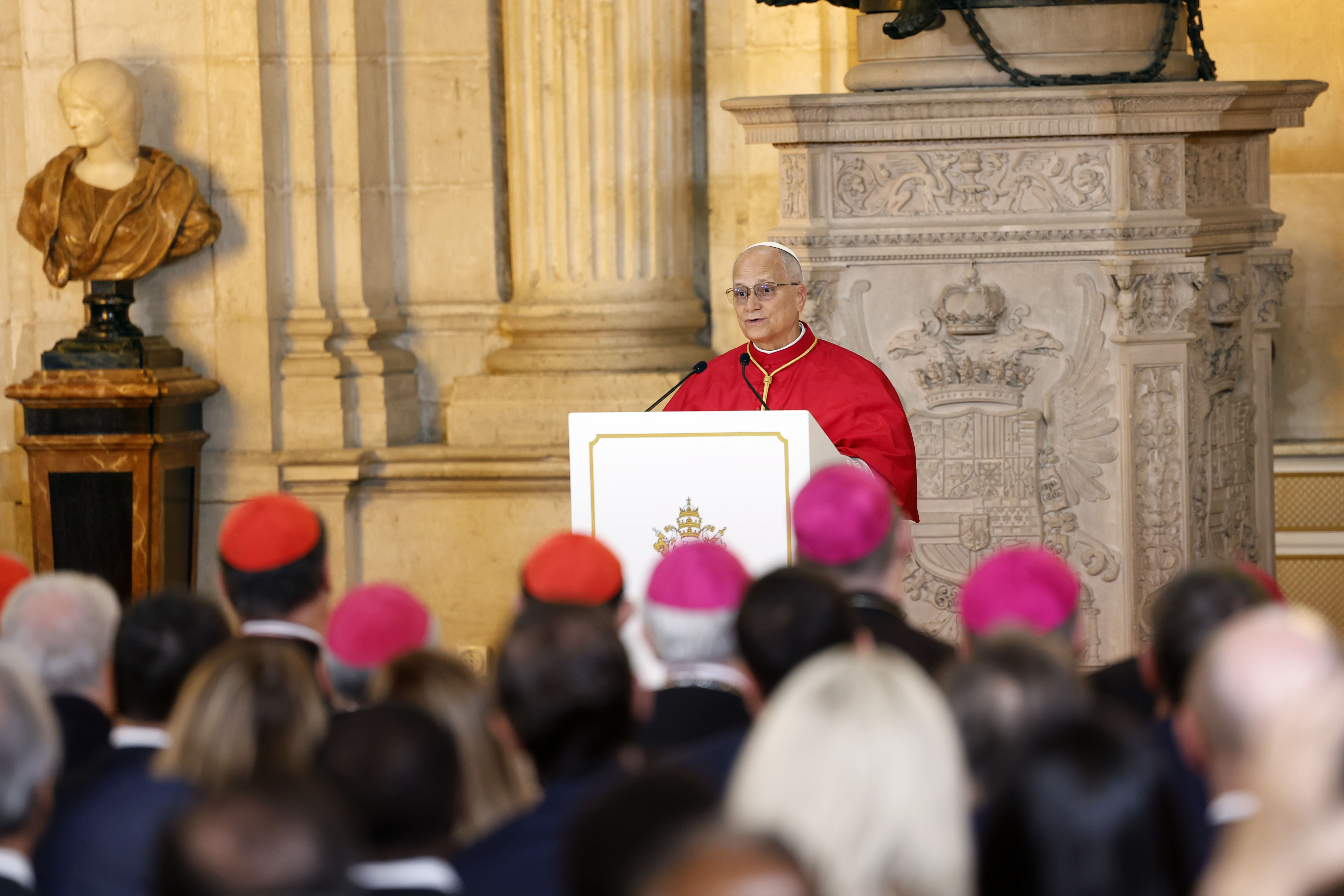 El papa León XIV rechaza la “cultura del enfrentamiento” en la ceremonia de  bienvenida en Madrid - Infobae
