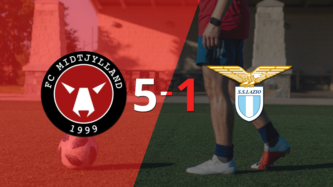 Midtjylland Fue Imparable Y Goleó 5 A 1 Infobae