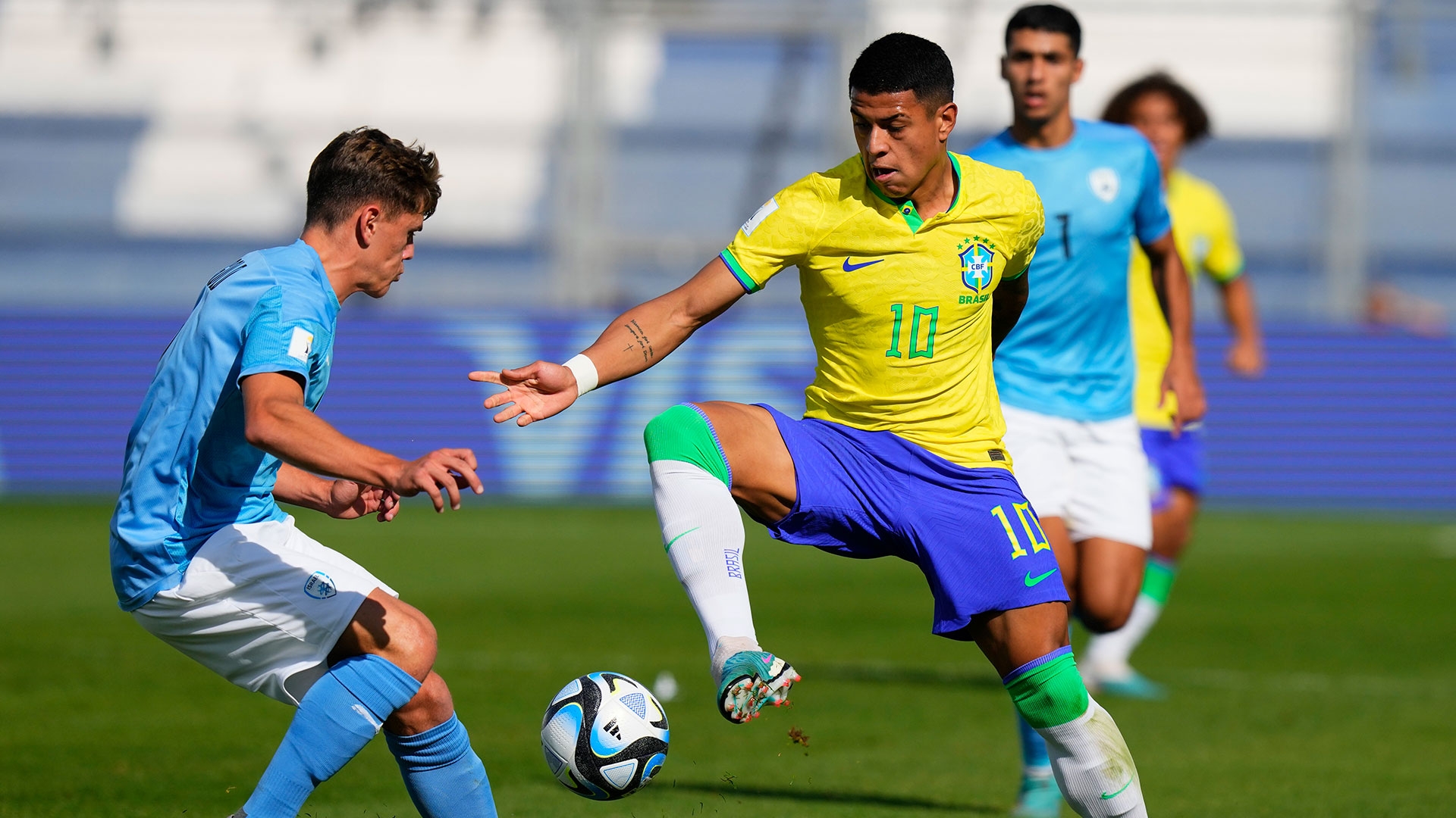 Otra sorpresa en el Mundial Sub 20: Israel eliminó a Brasil con un golazo en el suplementario