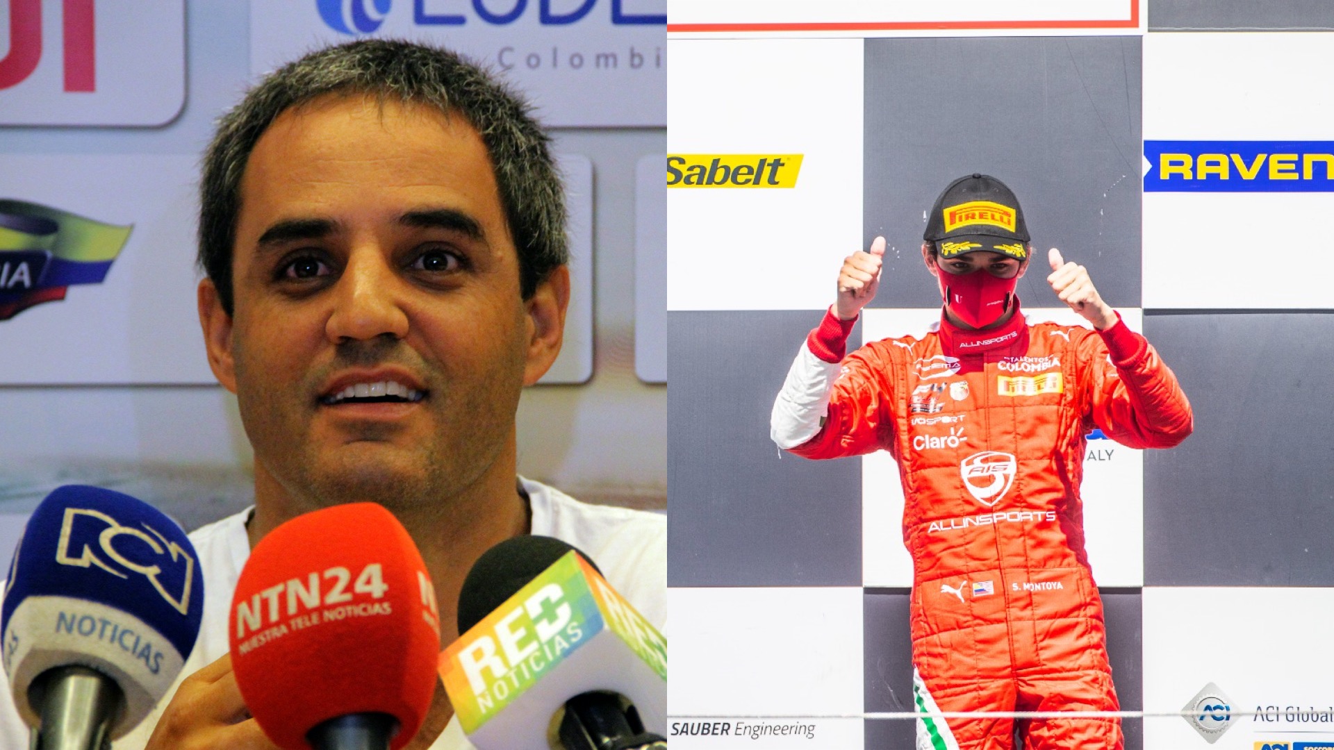 Juan Pablo Montoya y su hijo Sebastián correrán las 24 Horas de Le Mans Virtual