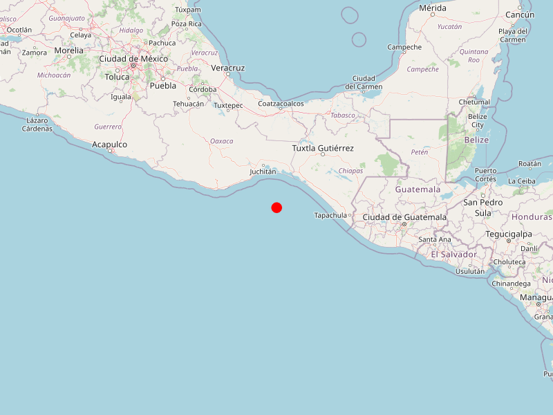 Salina Cruz, Oaxaca, registra temblor de magnitud 4.5