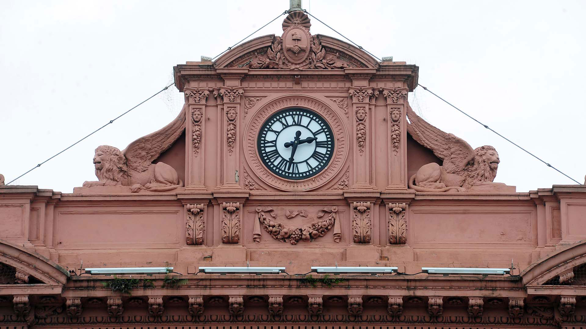 Reloj del Bicentenario en la Casa Rosada (Maximiliano Luna)