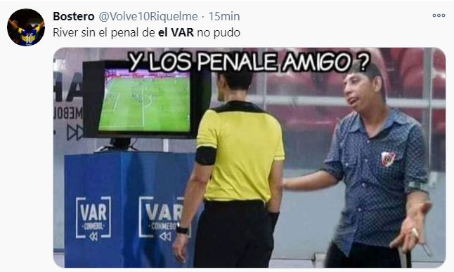 Robo Y Var Los Hinchas De River Y De Boca Hicieron Estallar Las Redes Con Los Memes Tras La 4453