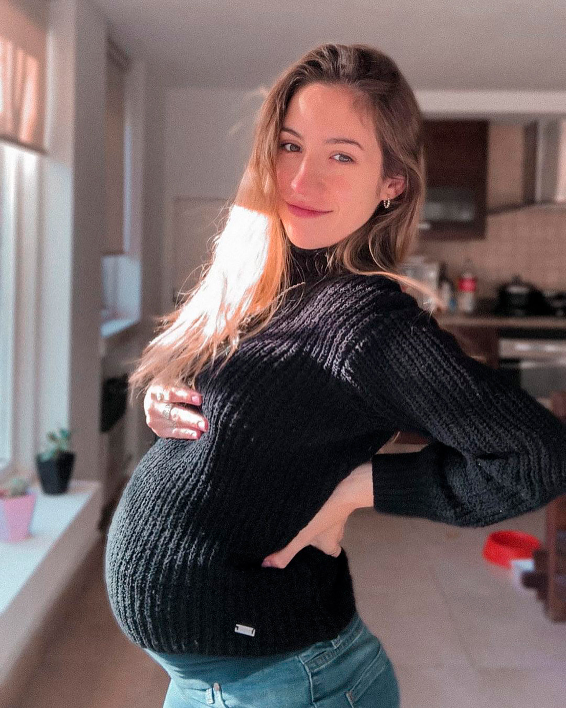 Rocío Moreno, ex de Paulo Londra, está embarazada de ocho meses