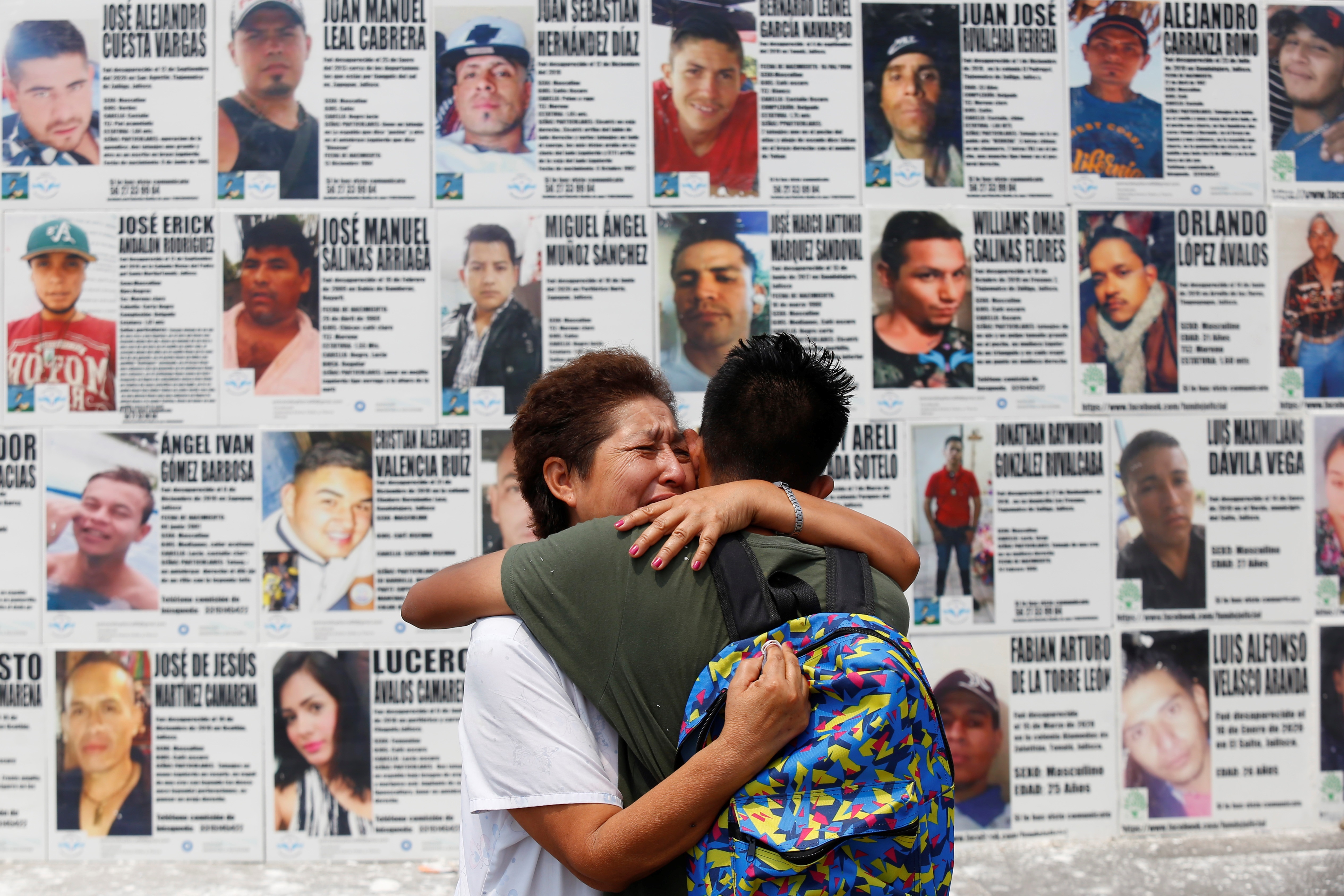 El Centro Prodh anunció que la crisis de personas desaparecidas llegó a las 100 mil. (Foto: EFE/ Francisco Guasco)
