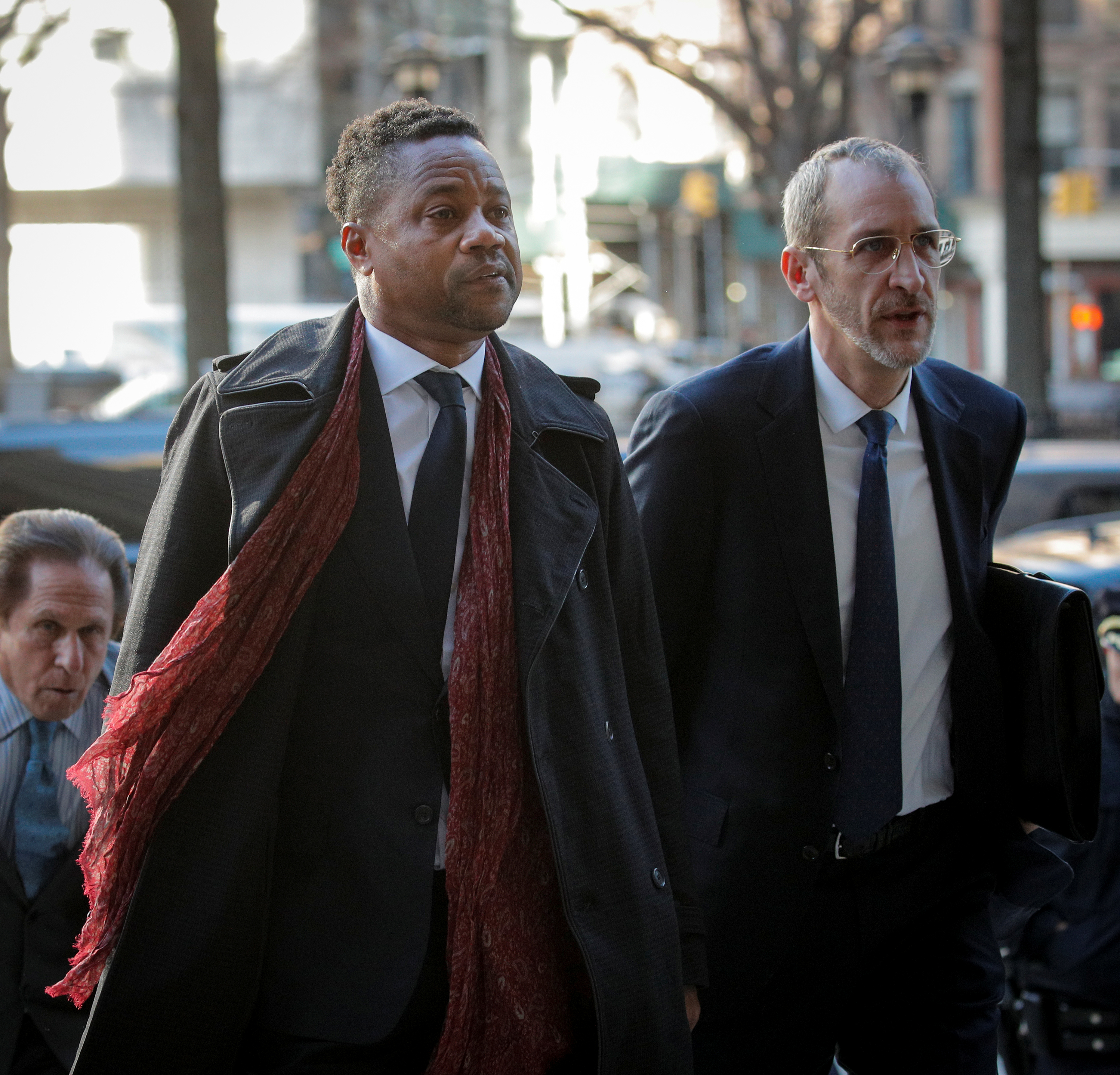 El actor Cuba Gooding Jr. llega al Tribunal Penal de Nueva York en el distrito de Manhattan de la ciudad de Nueva York. REUTERS/Brendan McDermid