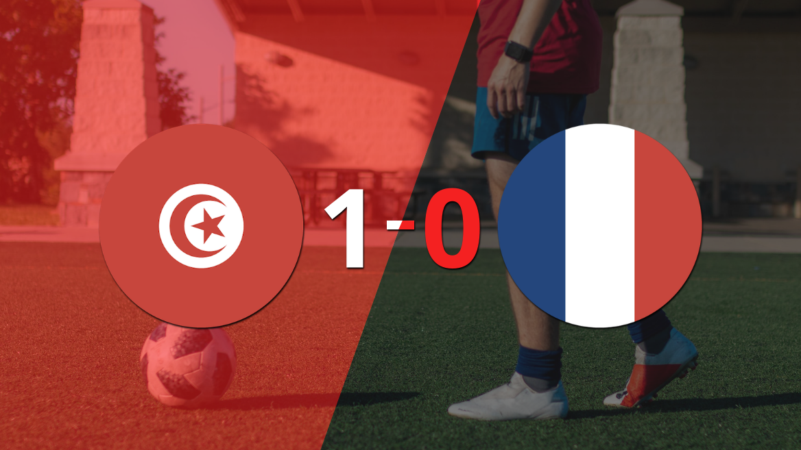 Mundial 2022: Francia fue vencido 1 a 0 por Túnez
