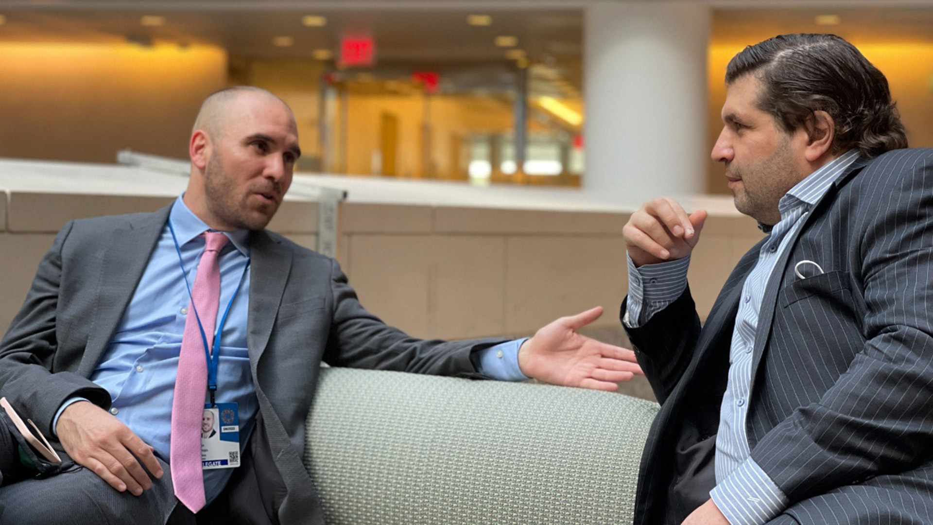 Martín Guzmán en Washington