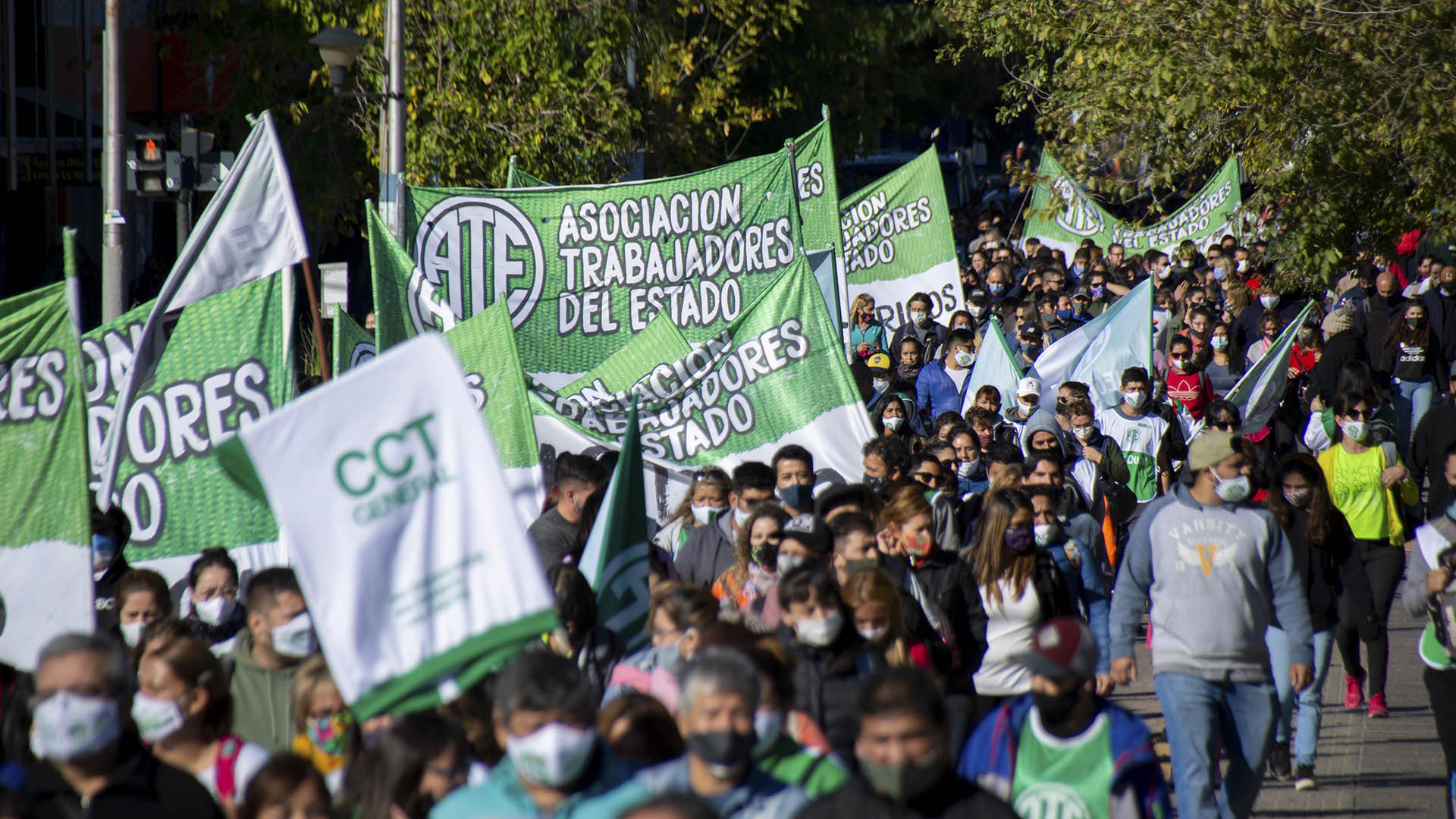 ATE Capital será uno de los pocos gremios que marcharán el martes antes de la sentencia a Cristina Kirchner (Foto: David Sánchez)