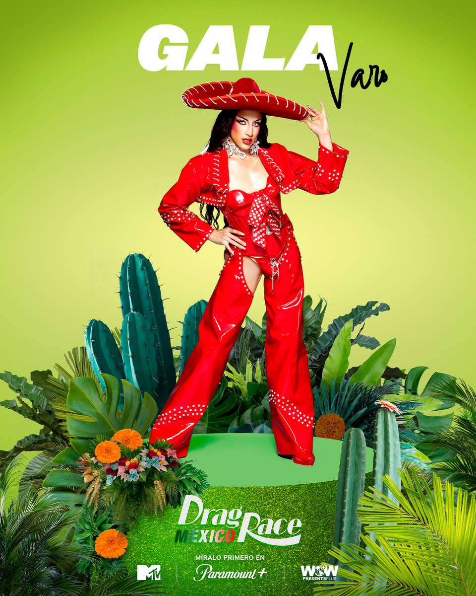 Gala Varo, in addition to being one of the most famous, is also one of the most experienced (Twitter/@DragRaceMexico)