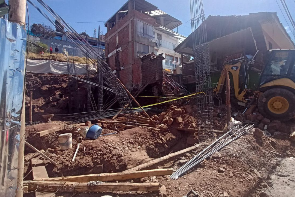 Obrero Falleció En Derrumbe De Construcción Clandestina Ubicada En