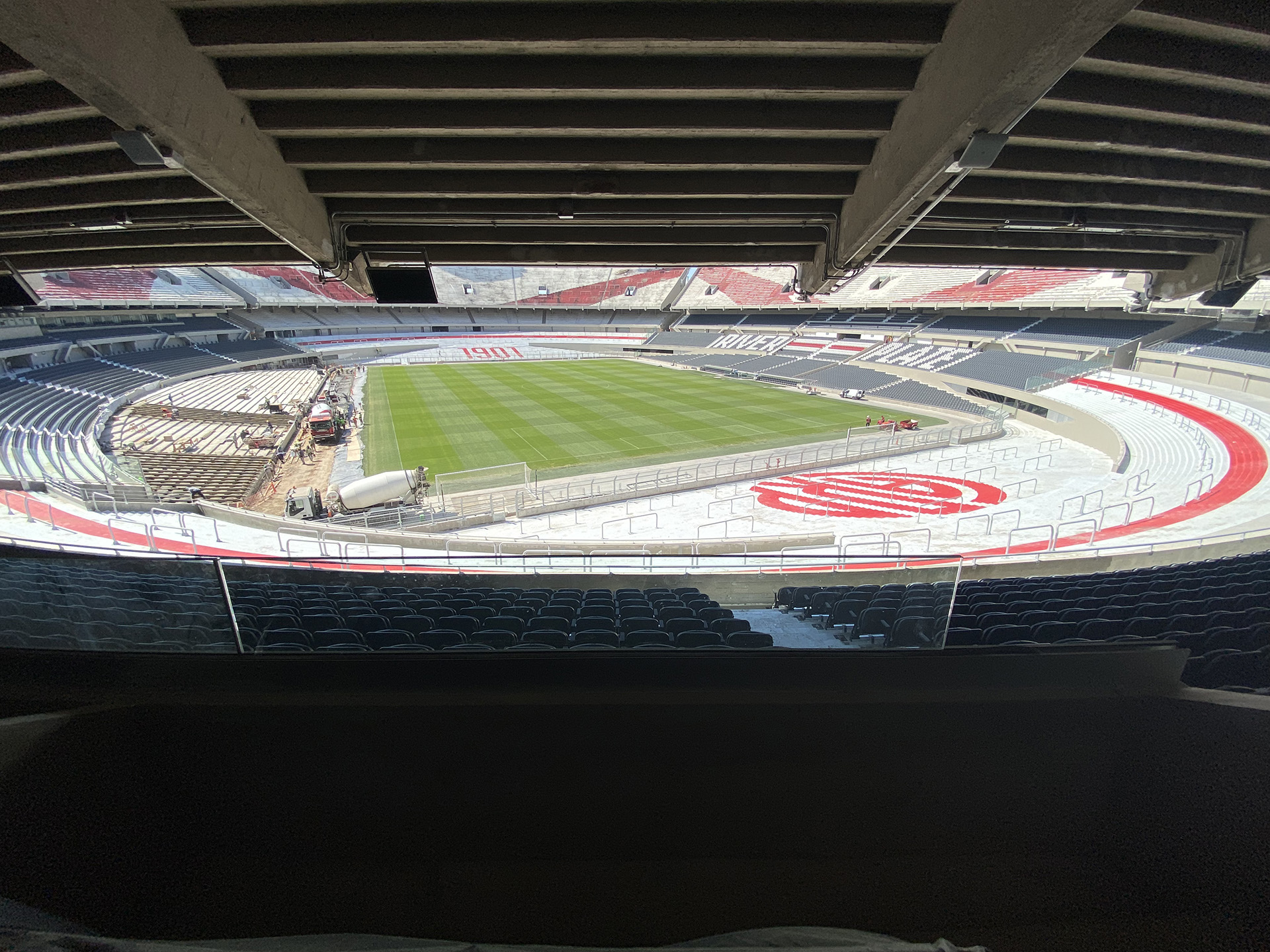 La vista desde los nuevos palcos del Mâs Monumental