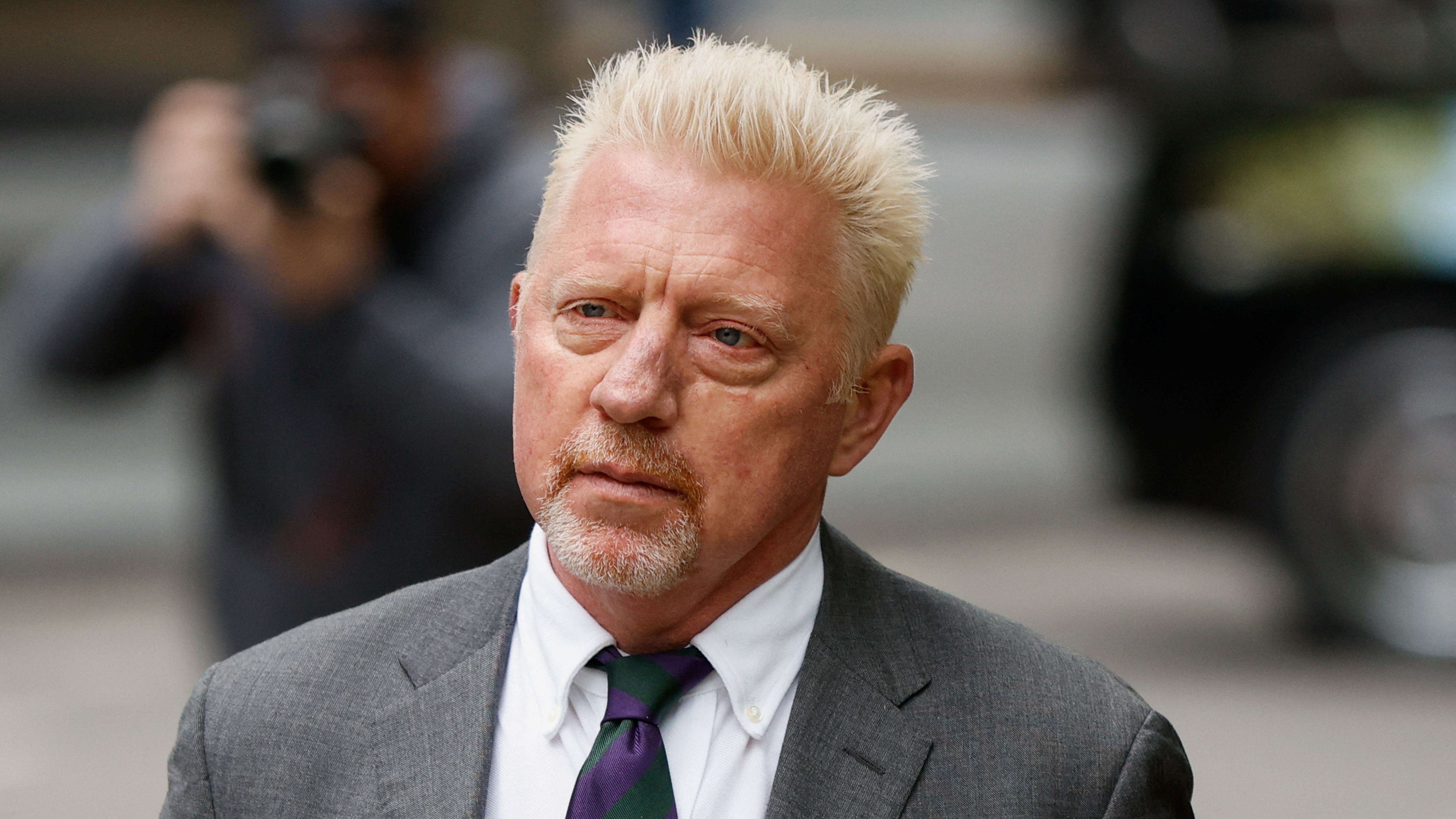 Boris Becker spends his days in a prison in England (Reuters)