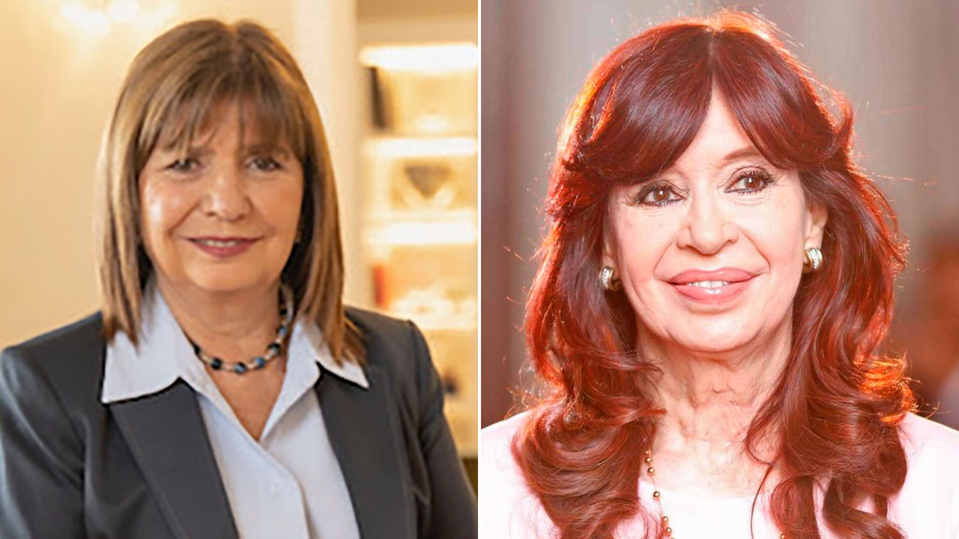 Patricia Bullrich y Cristina Kirchner