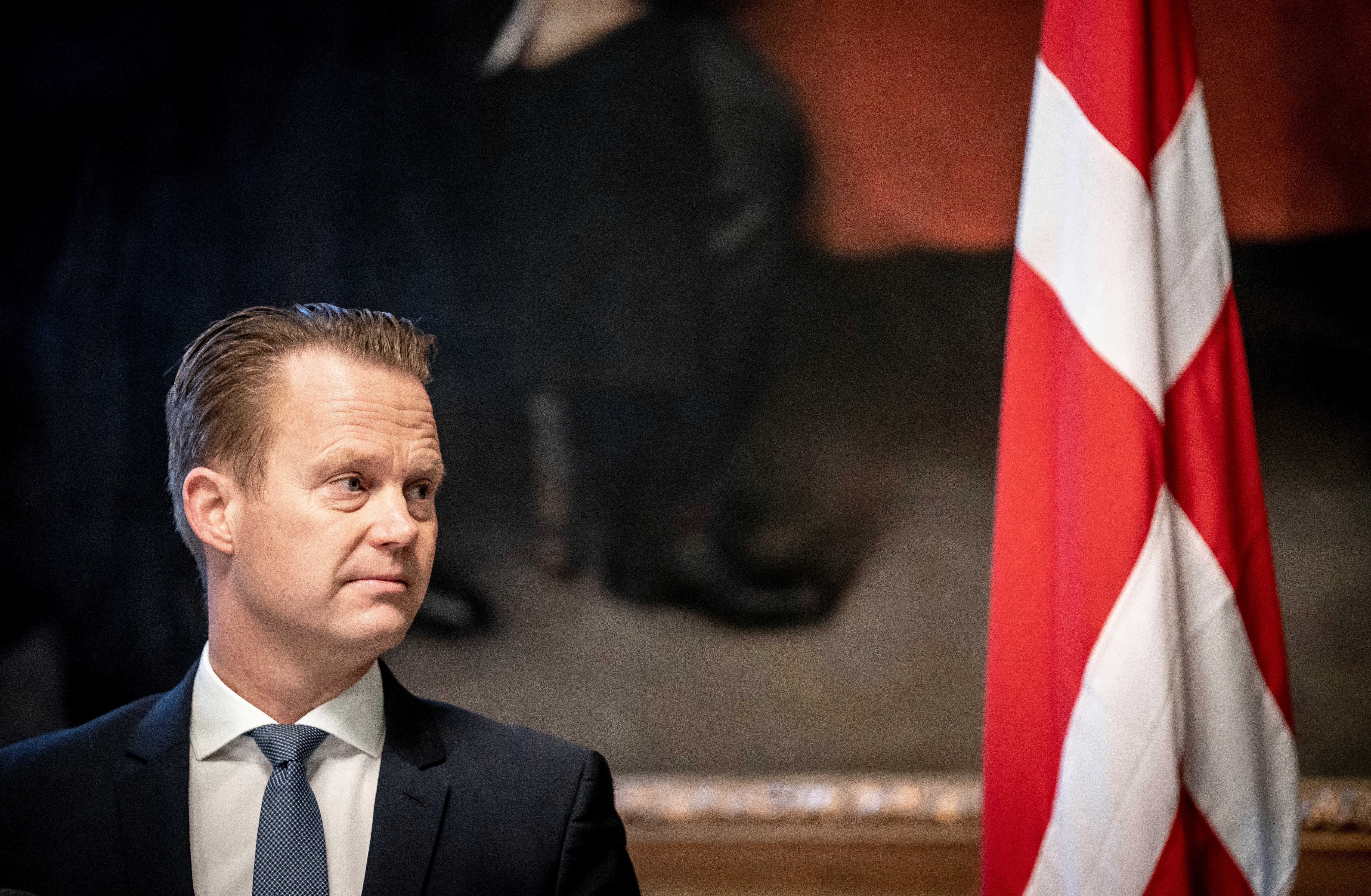 Jeppe Kofod, ministro danés de Asuntos Exteriores (Mads Claus Rasmussen/Ritzau Scanpix/via REUTERS)