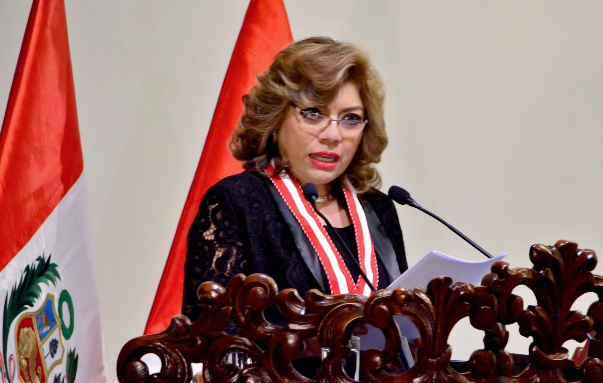 Zoraida Ávalos ha pedido convocar a la Junta de Fiscales Supremos. (Andina)