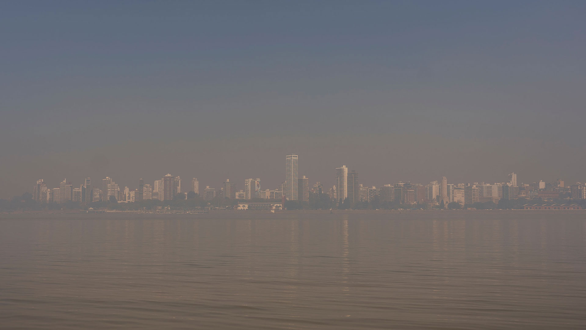 “No es neblina, no son nubes: es humo”, coinciden los habitantes de Rosario (Foto: Sebastián López Brachs/Greenpeace)