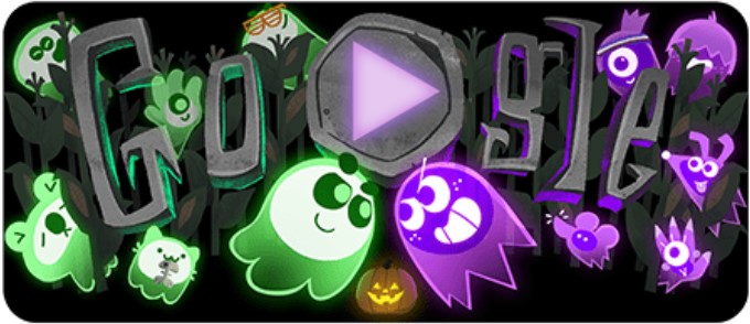 Google habilita un juego de Halloween en su doodle - Infobae