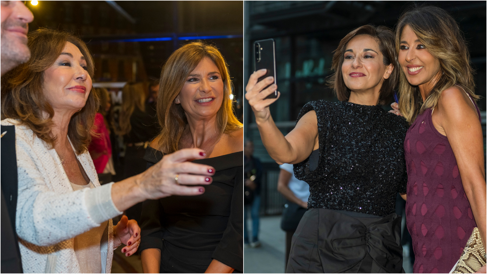 Del reencuentro de Ana Rosa Quintana y Gema López al 'selfie' de Adela  González y Ana Terradillos: así fue el 25º aniversario de verTele - Infobae