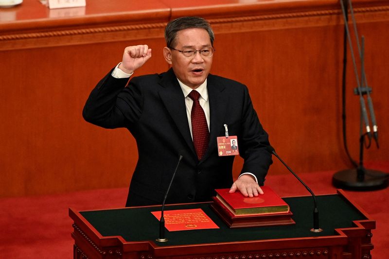 La ANP concluyó este domingo la remodelación del Ejecutivo chino tras el nombramiento el sábado del nuevo primer ministro, Li Qiang, a propuesta del régimen de Xi Jinping. (REUTERS)