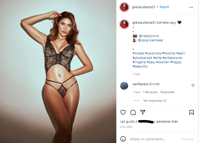 La modelo colombiana Grecia Viloria sería la nueva novia de Nicky Jam.
FOTO:Vía Instagram (grecia.viloria31)