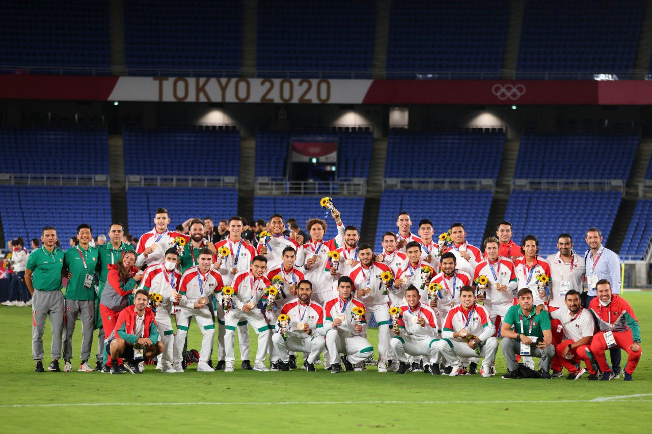 Jaime Lozano lideró a la selección mexicana que se coronó con el bronce en los Juegos Olímpicos de Tokio 2020 (Foto: @jaime_lozano_)