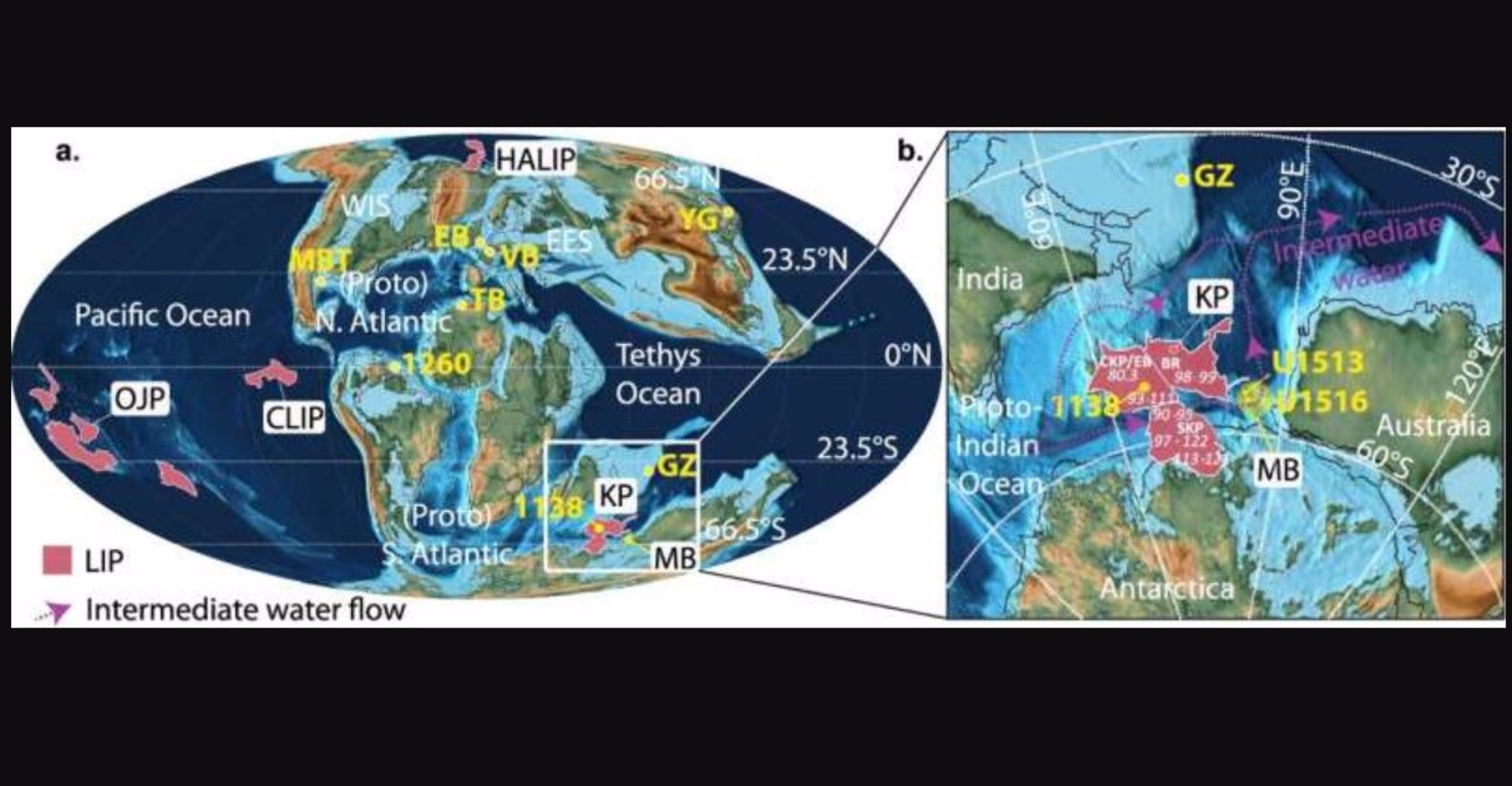 Hallan explicación a una de las mayores catástrofes climáticas de la Tierra ocurrida hace 94 millones de años
