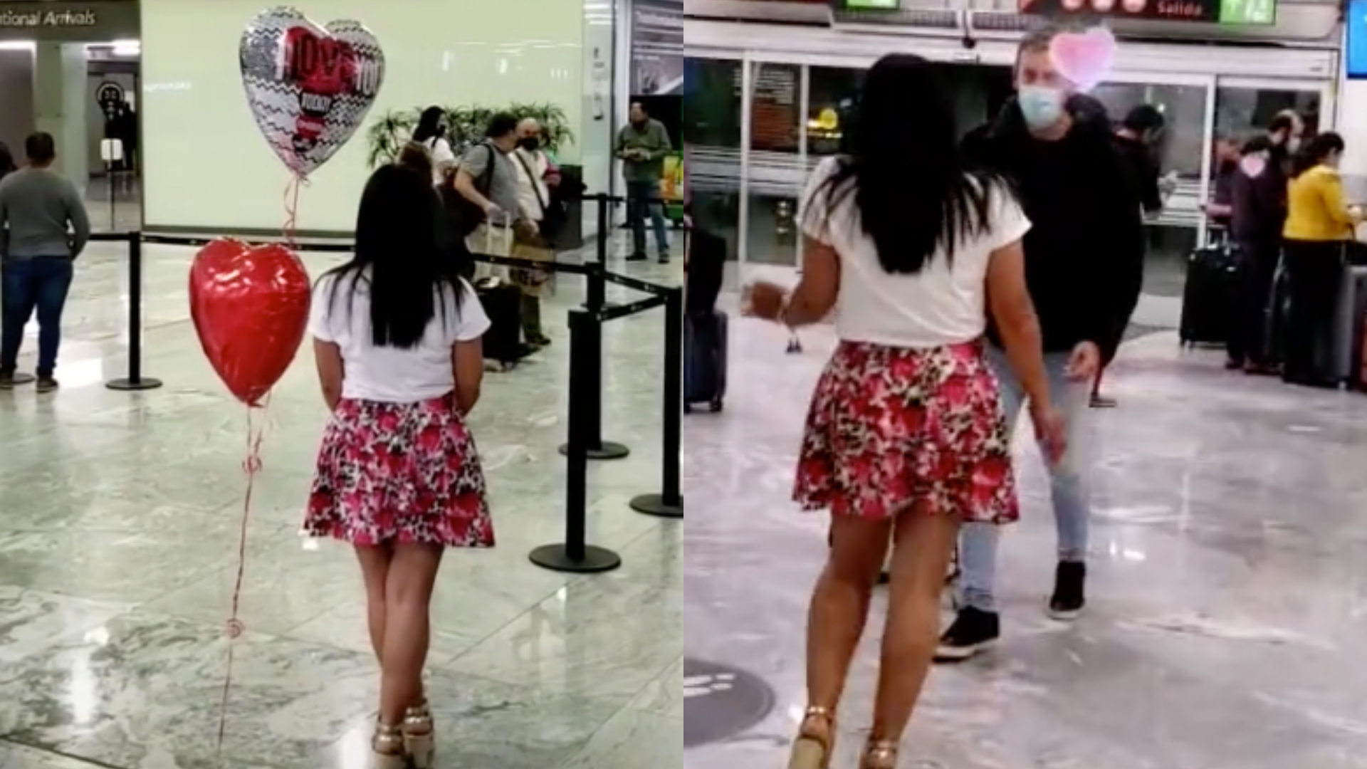 Mujer acudió a aeropuerto de Guadalajara para recibir a su novio virtual y  él no la reconoció: “Así comienza nuestra historia de amor” - Infobae