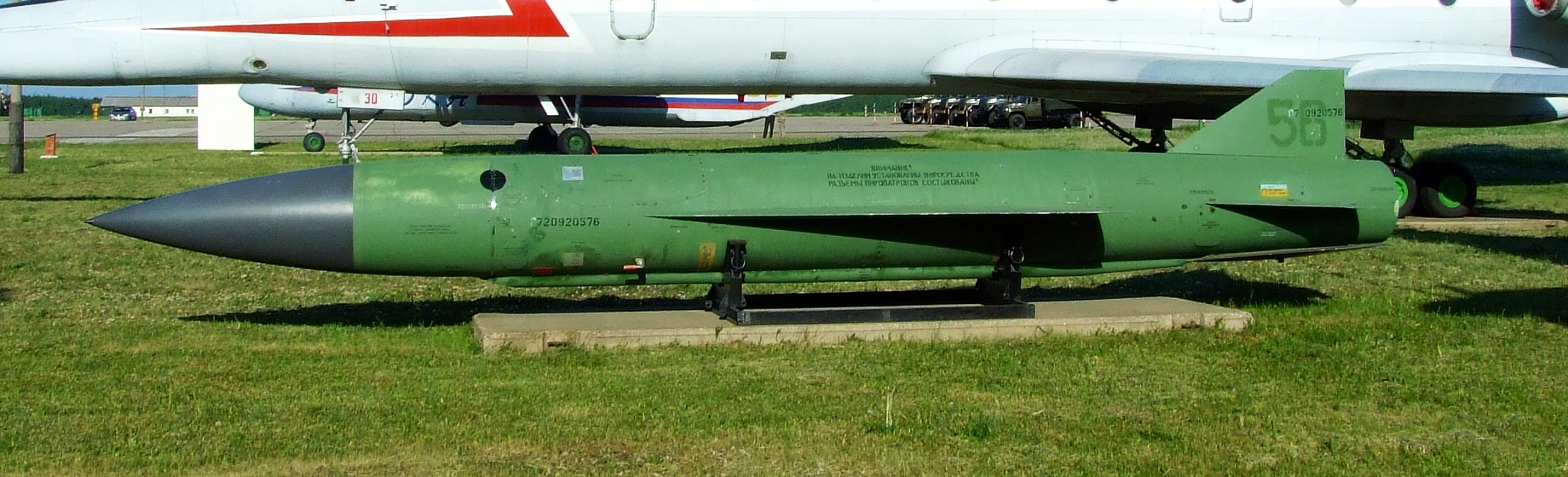 Misil Kh-22 (Wikimedia Commons)