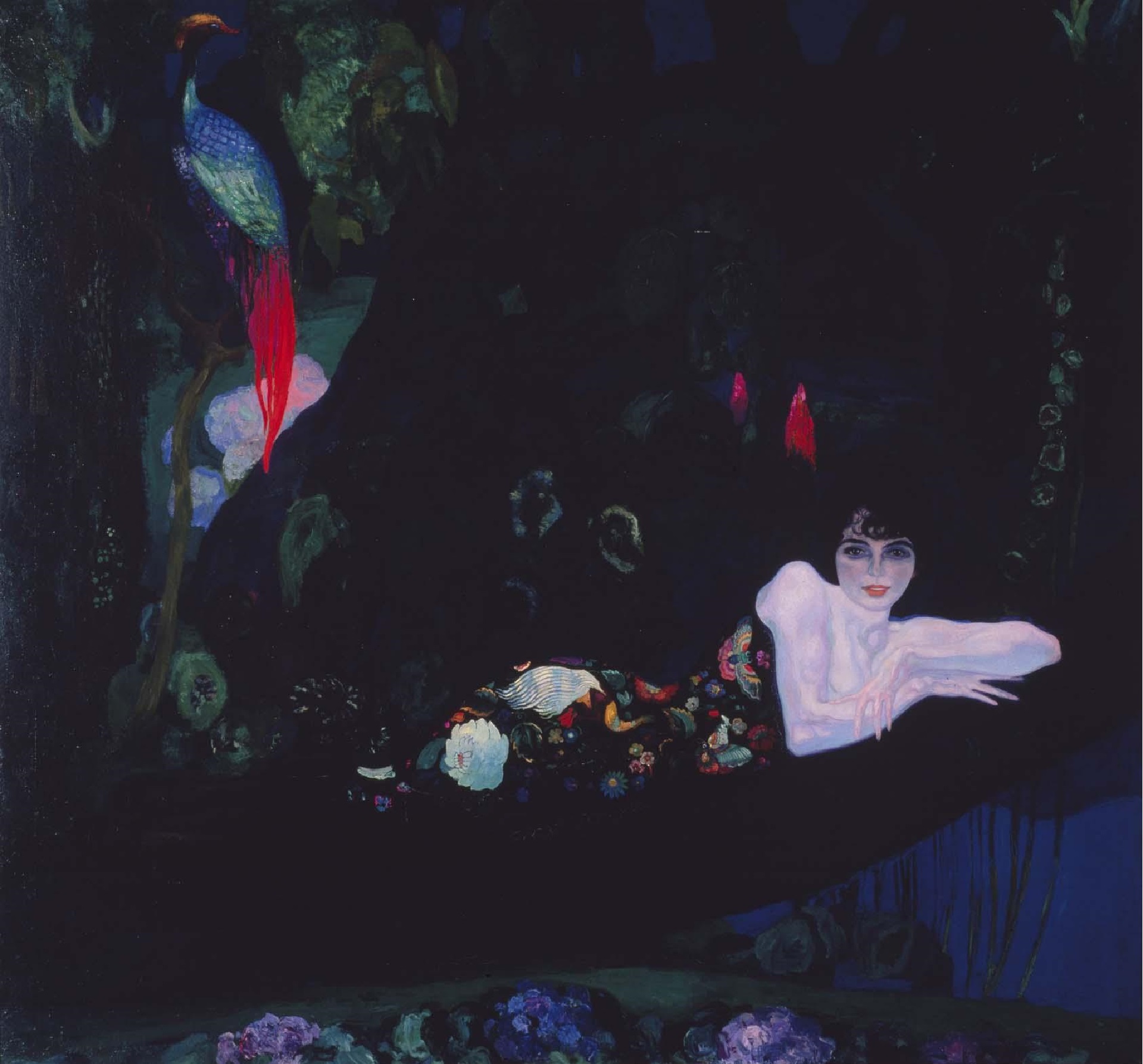“Sonia de Klamery (echada)” (1913) de Hermenegildo Anglada Camarasa