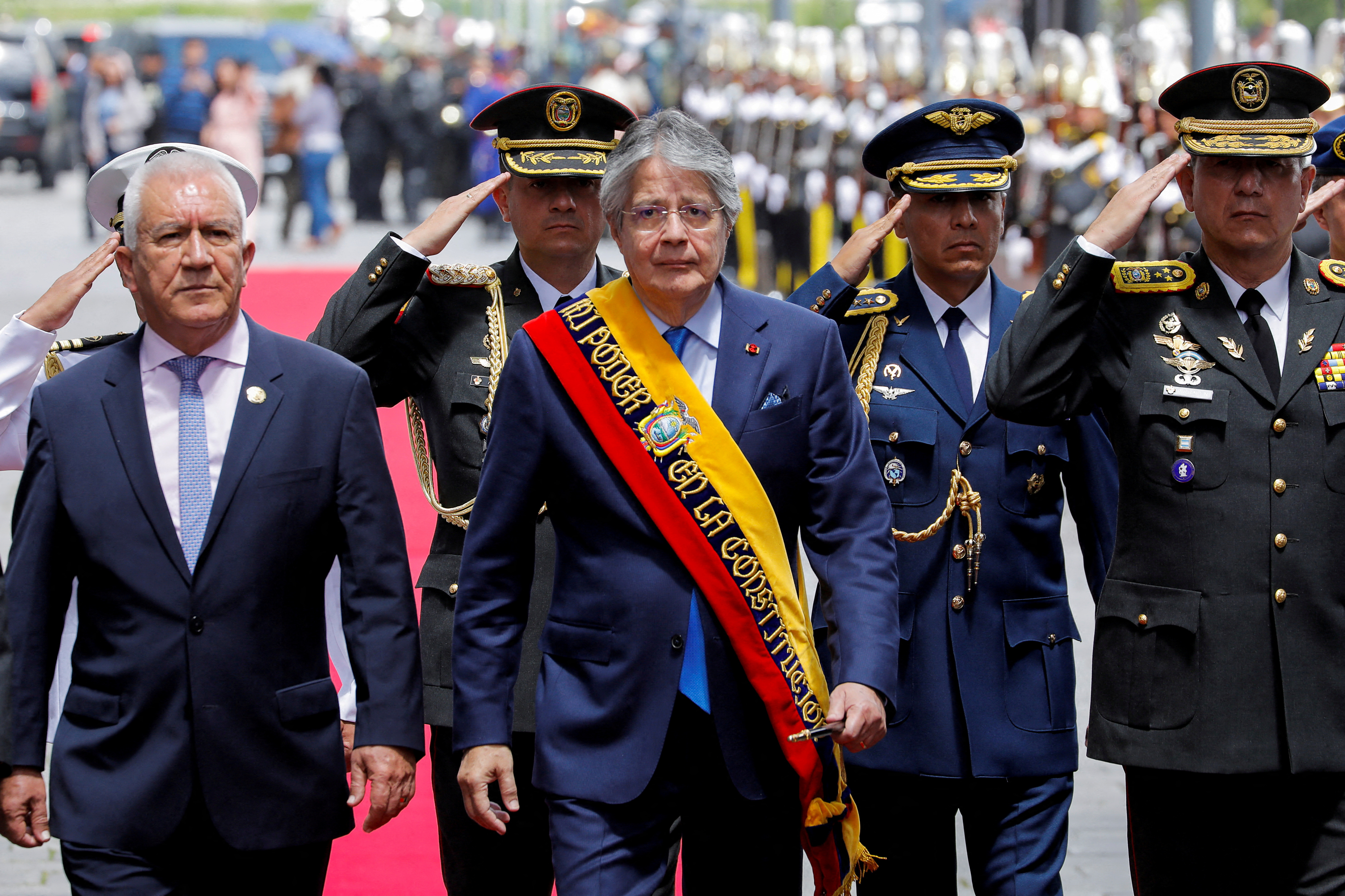 Guillermo Lasso descartó el nombre de Jan Topic para la secretaría de Seguridad, pese a que ya lo había buscado para que asumiera el cargo. (REUTERS/Karen Toro/File Photo)