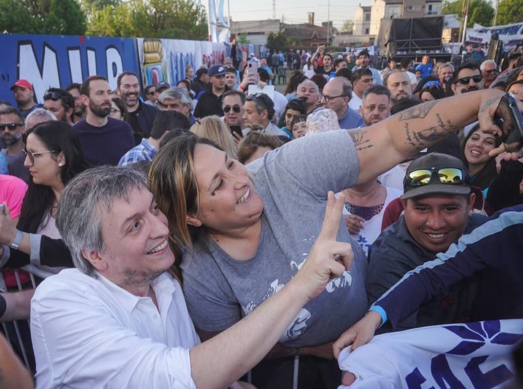 Máximo Kirchner en Morón