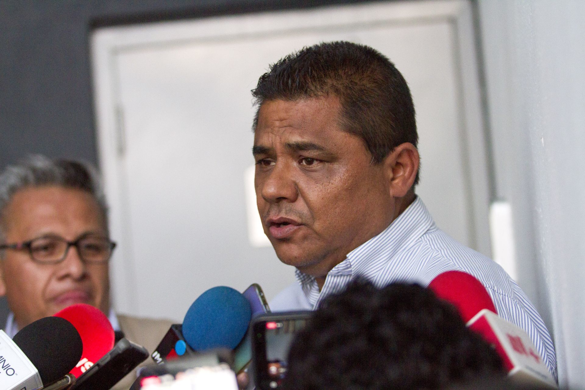 Mario Escobar, padre de Debanhi, ha arremetido contra la Fiscalía ante la inconformidad con los resultados. Foto: Cuartoscuro