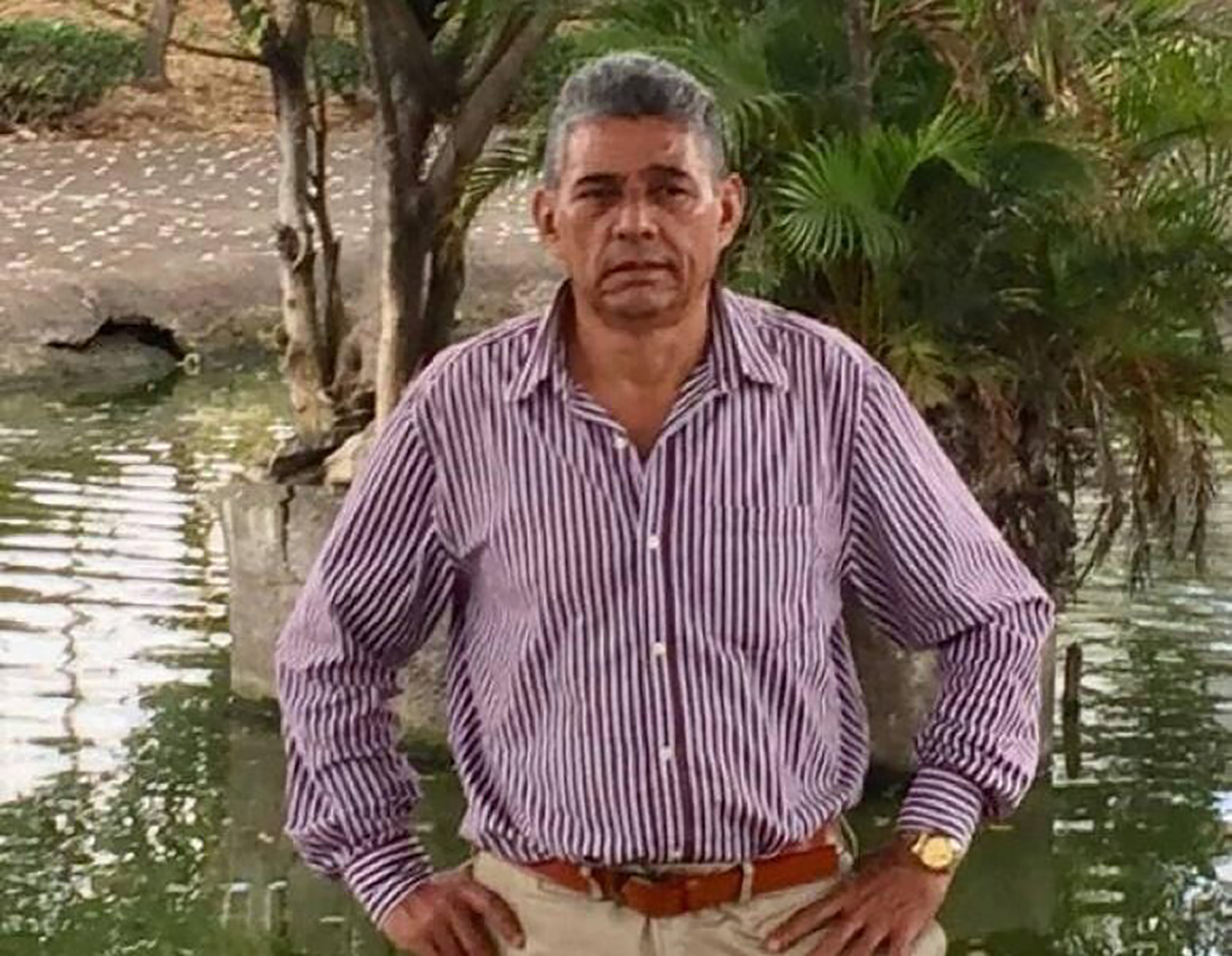 Rodolfo Rojas Cordero, opositor nicaragüense, estaba en una lista negra del régimen. Recientemente apareció asesinado en una comunidad fronteriza de Honduras. (Foto cortesía)